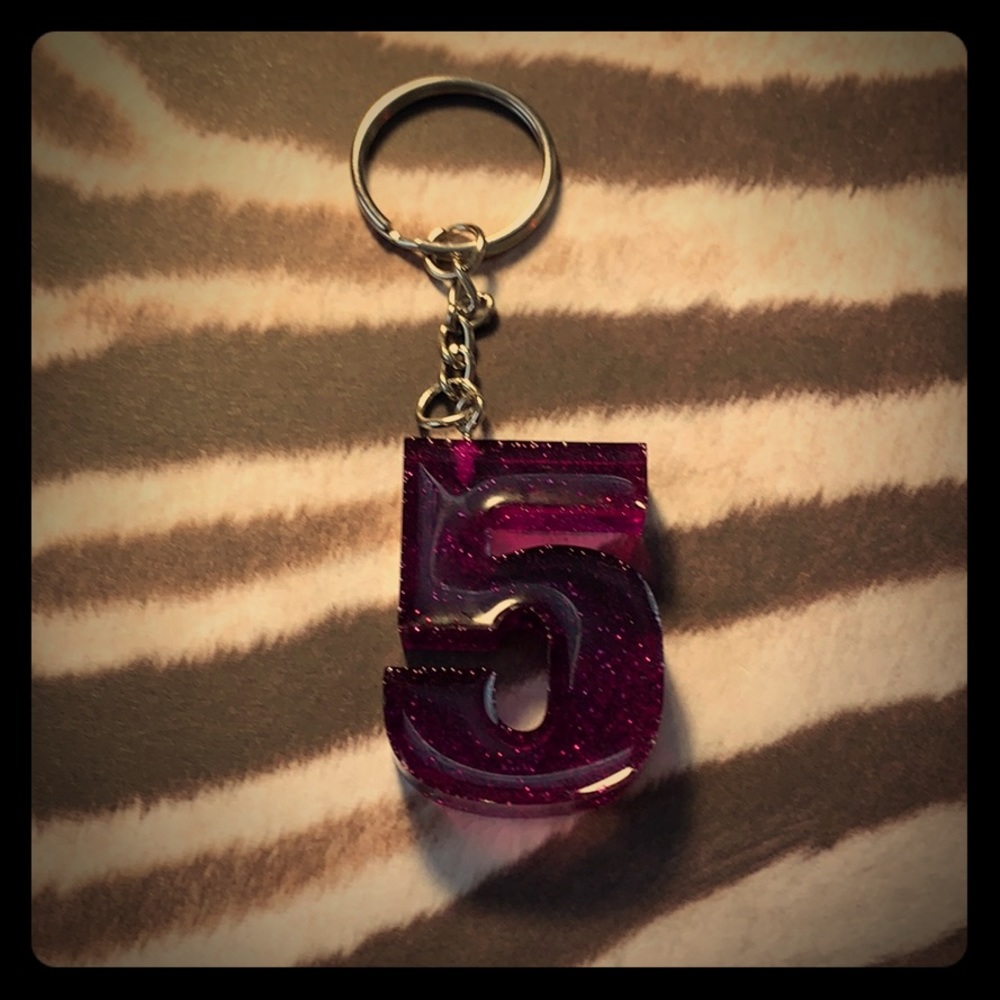 Resin keychain